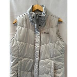 Women’s Columbia Puffer Vest Gray Size L